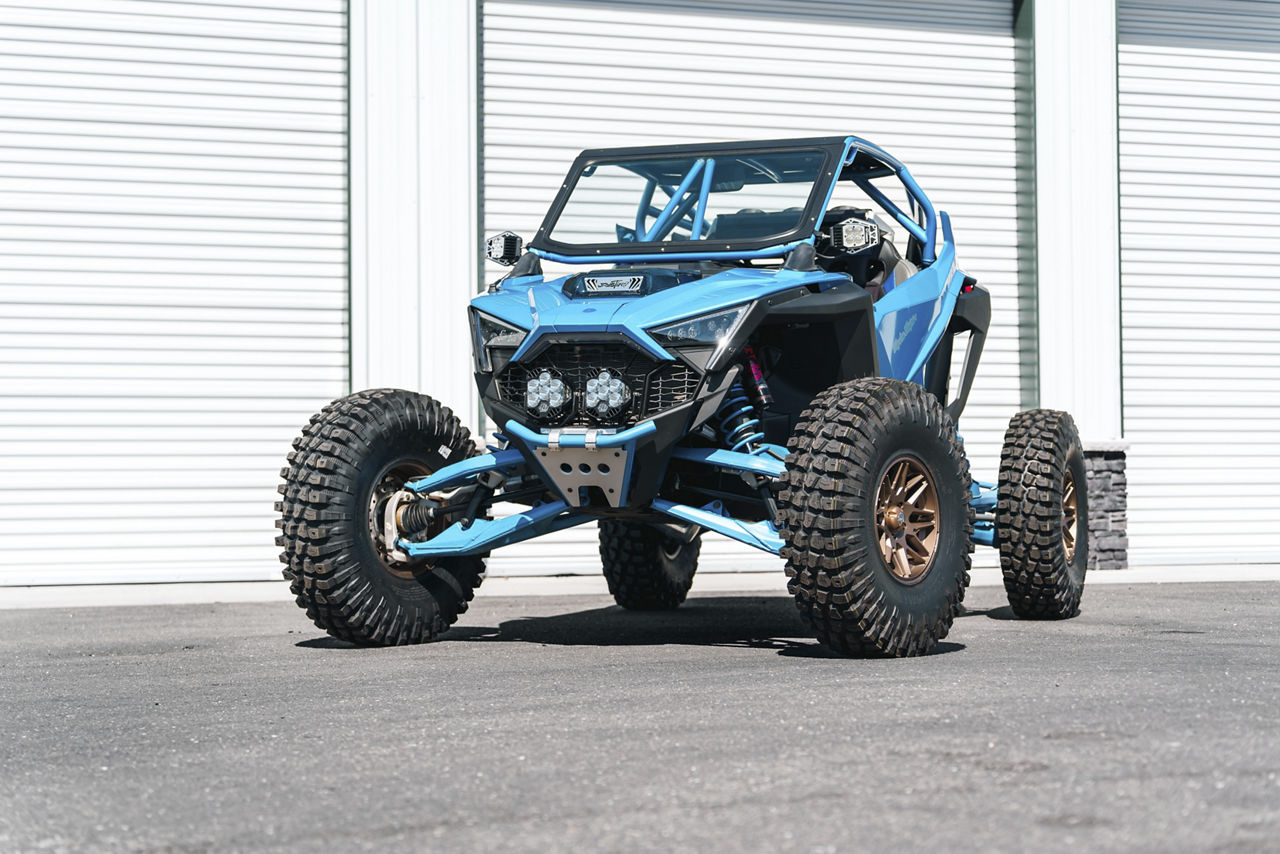 2024 Polaris RZR Pro R - KMC UTV RADAR - Bronze | MSA Wheels